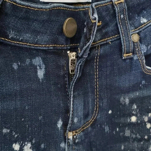 PAIGE Verdugo Ultra Skinny Paint/Bleach Sp… - Picture 11 of 16